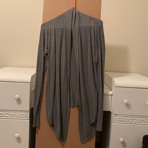 Express gray super soft cardigan